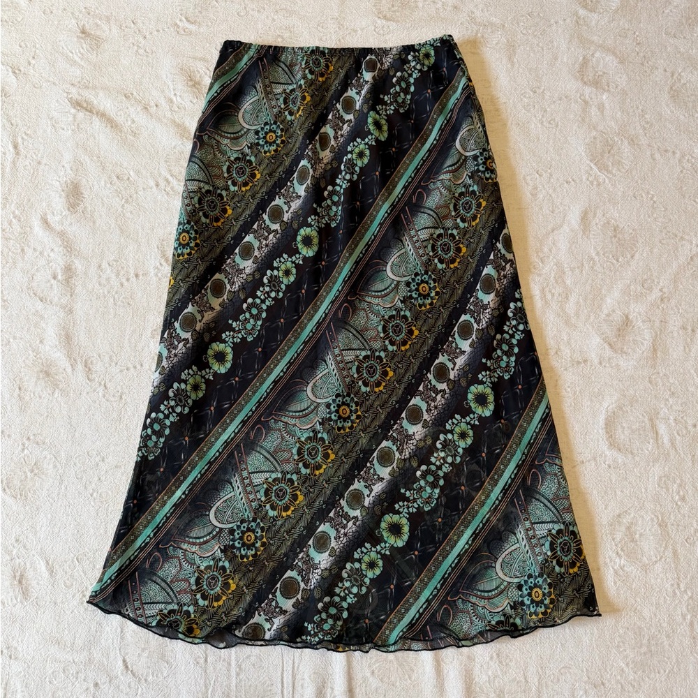 VINTAGE Boho Style Skirt